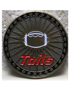 Moneda de Lanzamiento de Fútbol Genérico Doble Cara 3.81 cm 2