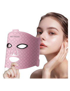 Máscara Facial LED Hottoerak Terapia Luz Roja 660nm