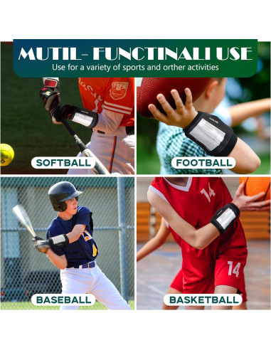 Muñequera Deportiva Juvenil Alytree con 3 Compartimentos