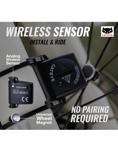 Computadora Inalámbrica CATEYE Urbana - Velocímetro y Odómetro