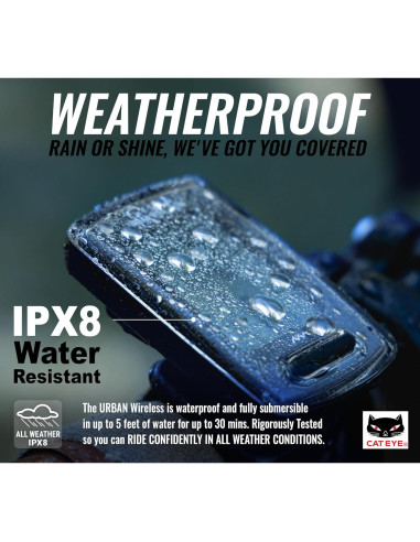 Computadora Inalámbrica CATEYE Urbana - Velocímetro y Odómetro