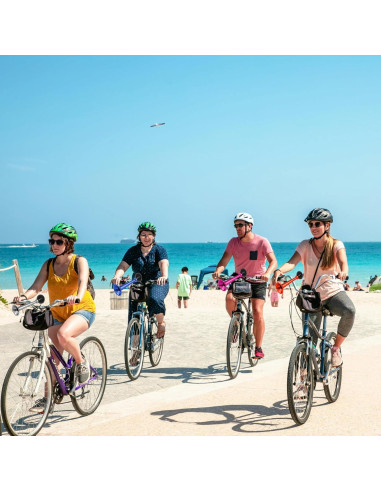 Timbre de bicicleta WHTCHSU clásico de metal 20 cm plateado