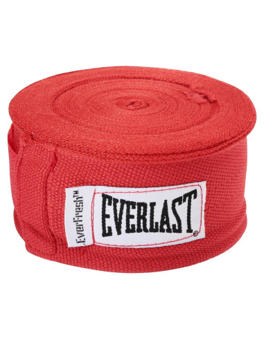 Vendas para Boxeo Everlast 180 cm Rojo - Nylon/Poliéster