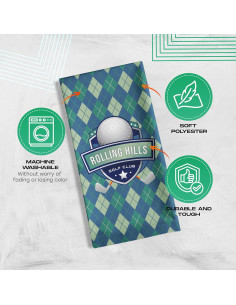 Toalla de Rally Personalizable Vida Personalizada - Paquete de 5 2