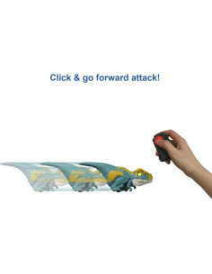 Juguete Dinosaurio Mattel Velociraptor Blue 15 cm con Sonido 2