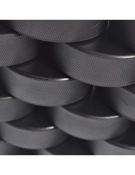 Disco de Hockey sobre Hielo AceFox 7.62 cm Negro - 1 Pieza