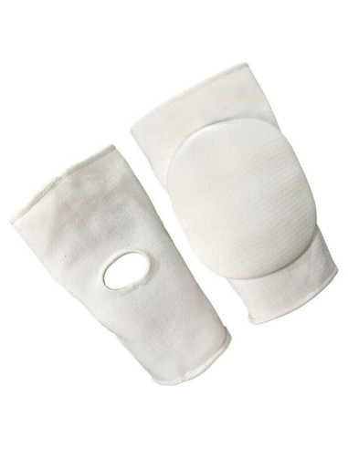 Rodilleras Protectoras TMA XL para Voleibol y Muay Thai - Blanco