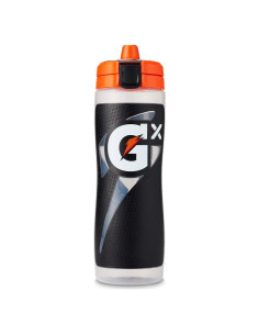Botella de Compresión Reutilizable Gatorade Gx 887ml Negra
