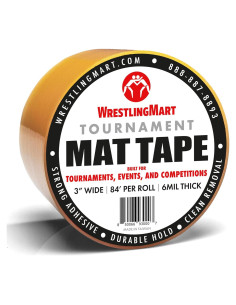 Cinta de Mat de Lucha WrestlingMart - Resistente y Fiable 1 Rollo