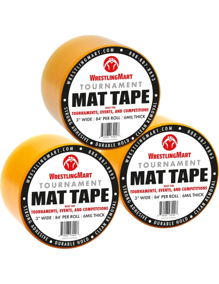 Cinta de Mat de Lucha WrestlingMart - Resistente y Fiable 1 Rollo