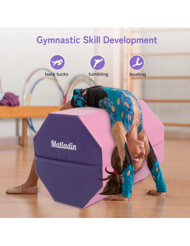 Colchoneta Octagonal Matladin 61x66cm para Gimnasia Infantil