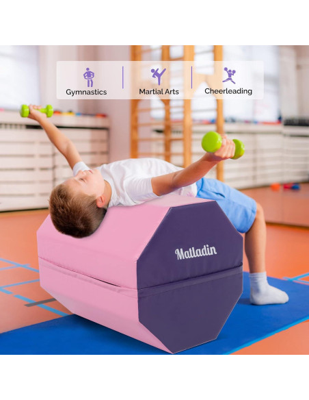 Colchoneta Octagonal Matladin 61x66cm para Gimnasia Infantil