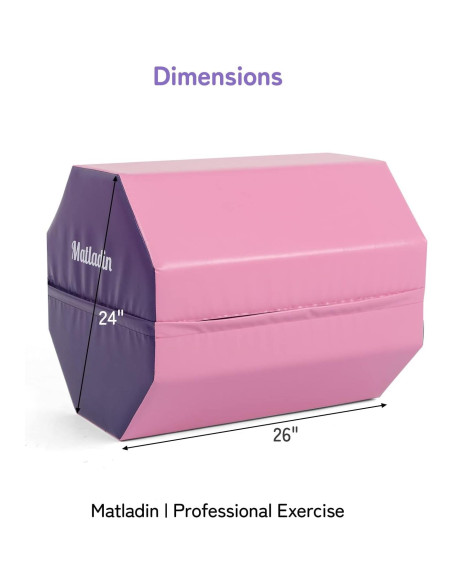 Colchoneta Octagonal Matladin 61x66cm para Gimnasia Infantil
