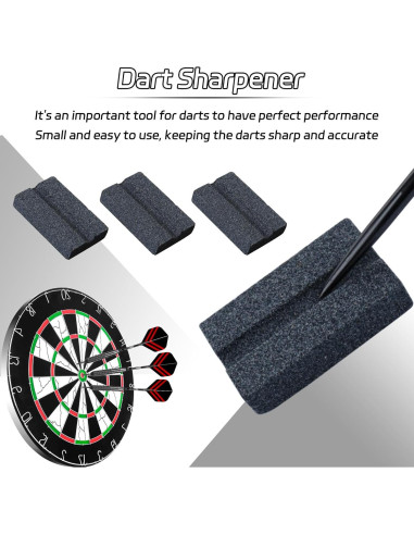 Afilador de Dardos CyeeLife V-Afilado 4 Piezas Accesorios