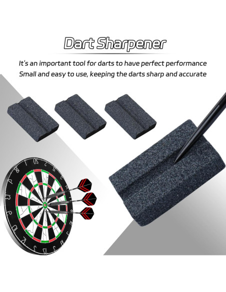 Afilador de Dardos CyeeLife V-Afilado 4 Piezas Accesorios
