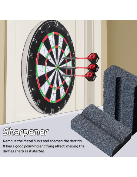 Afilador de Dardos CyeeLife V-Afilado 4 Piezas Accesorios