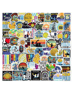 Calcomanías de Vinilo Impermeables DAWINRK 122 Piezas Graffiti