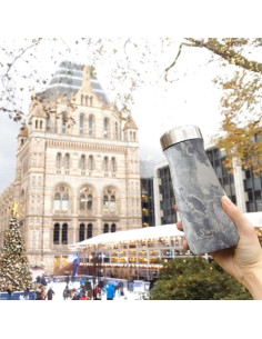 Contenedor Aislado S'well Traveler 16oz Acero Inoxidable Granito Azul 2