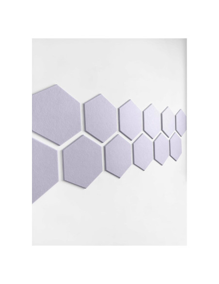 Azulejos Hexagonales de Fieltro DECORITA - 12 Paneles Autoadhesivos