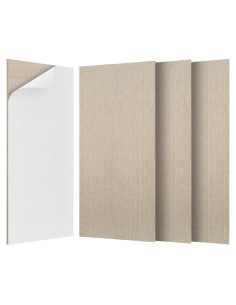 BUBOS Paneles Acústicos Grandes 120x60 cm 5 Piezas Camel 2