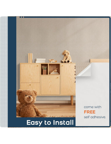 BUBOS Paneles Acústicos Grandes 120x60 cm 5 Piezas Camel 2