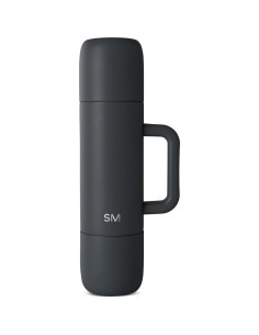 Botella Térmica Simple Modern Roam 36oz Grafito con 2 Tazas 2