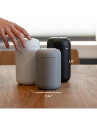 Taza de Viaje Fellow Carter 355 ml Acero Inoxidable Negro Mate