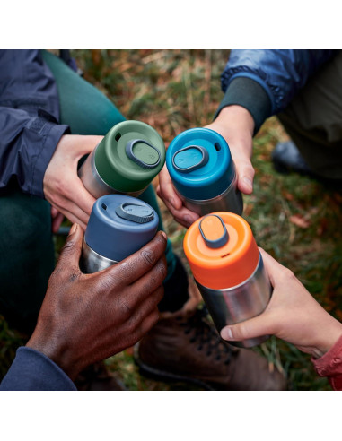 Taza de Viaje Aislada BLACK+BLUM 340ml Acero Inoxidable Pizarra