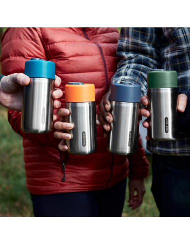 Taza de Viaje Aislada BLACK+BLUM 340ml Acero Inoxidable Pizarra
