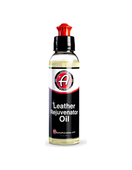 Aceite Rejuvenecedor de Cuero Adam's 118 ml - Limpia, Hidrata y Protege