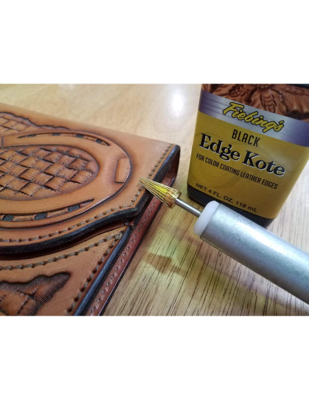 Fiebing's Edge Kote Roller Pen - Aplicador de Tinte para Cuero