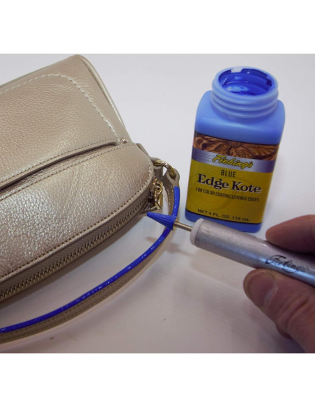 Fiebing's Edge Kote Roller Pen - Aplicador de Tinte para Cuero