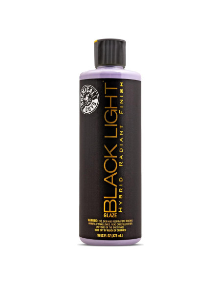 Glaseado y Sellador Chemical Guys Black Light 473 ml - Brillo y Protección para Autos Oscuros