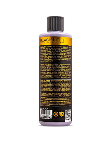 Glaseado y Sellador Chemical Guys Black Light 473 ml - Brillo y Protección para Autos Oscuros