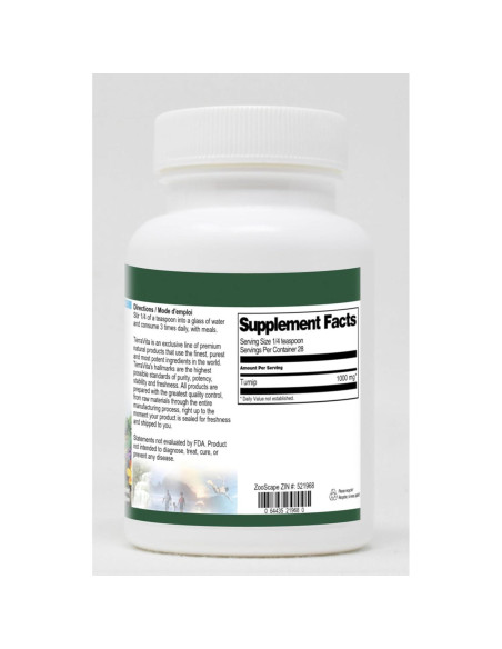 Polvo de Nabo TerraVita 28.35 g - Sin Rellenos