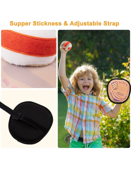 Juego de Lanzar y Atrapar Pelotas Qrooper 2 Palas 2 Pelotas