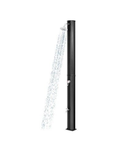 Ducha Exterior Solar Goplus 9.3 Galones 7.2 Pies Negra