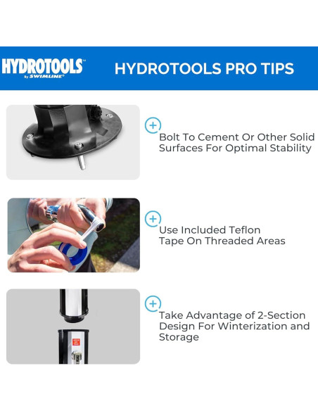 Ducha Solar Exterior Swimline Niagara 37.85L con Lavado de Pies