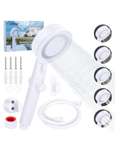 Cabezal de Ducha RV XFIRE-GEAR con Manguera 1.5m 5+1 Modos