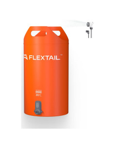 Cubo de Ducha Portátil FLEXTAILGEAR 20L con Bomba Eléctrica