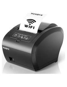 Impresora de Recibos Térmica MUNBYN P047 WiFi 80mm USB
