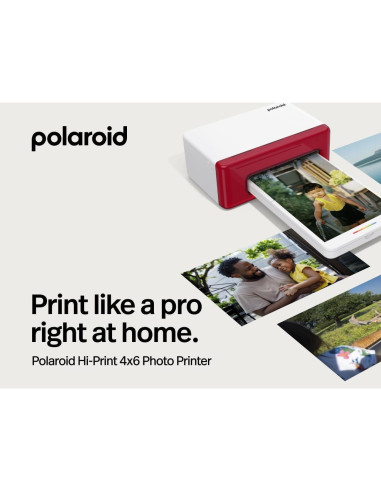 Impresora de Fotos Bluetooth Polaroid Hi-Print 4x6 + 80 Hojas