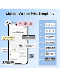 Impresora de Etiquetas Bluetooth Rongta R5 Portátil 203 dpi 2