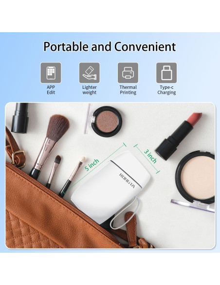 Impresora de Etiquetas Bluetooth Rongta R5 Portátil 203 dpi