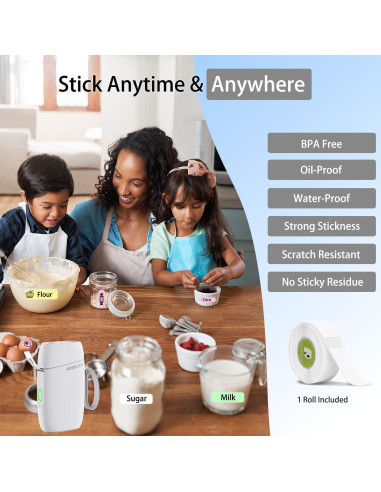 Impresora de Etiquetas Bluetooth Rongta R5 Portátil 203 dpi