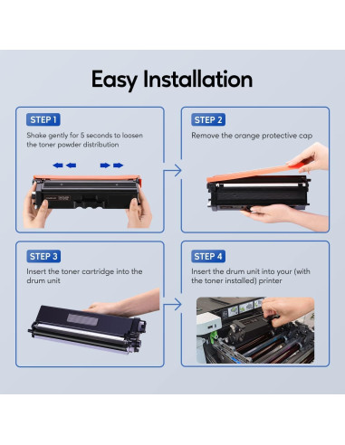 Cartucho de Tóner TN433 GOTOBY para Brother HL-L8260CDW