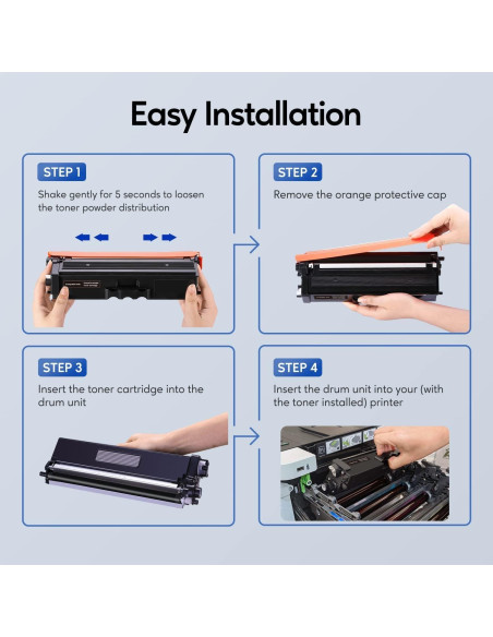 Cartucho de Tóner TN433 GOTOBY para Brother HL-L8260CDW