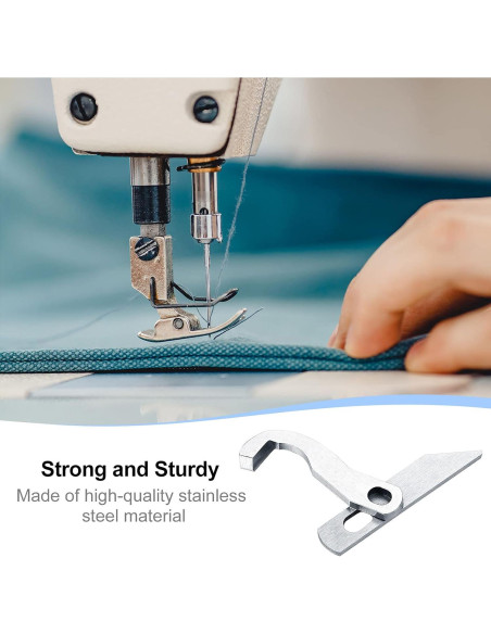 Juego de 4 cuchillas de overlock ZHEHAO para máquina de coser