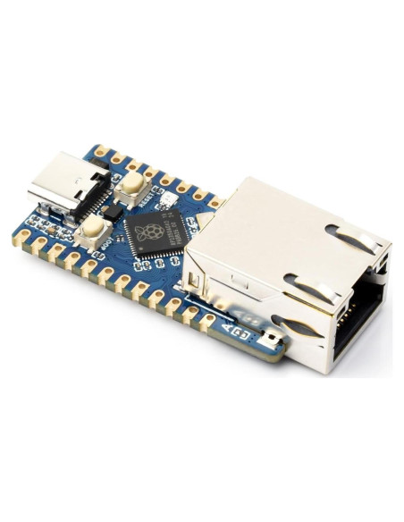 Placa de Desarrollo Waveshare RP2350 ETH, 14 Pines GPIO, 4.6x2.1 cm