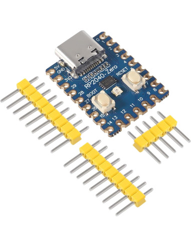 3PCS Módulo RP2040-Zero DWEII USB-C 2MB Flash 9g